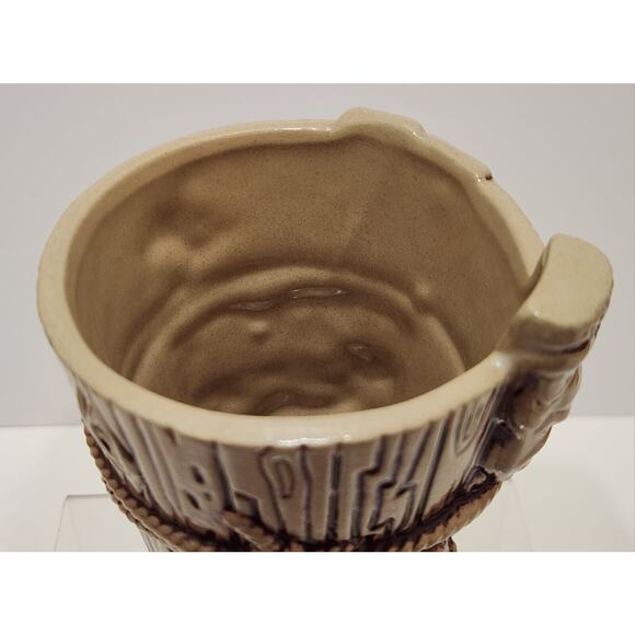 New Rare EL CARIBE Bar Pasadena Tiki Mug Mermaid Sea Crab Skull By TIKI FARM - Picture 3 of 16